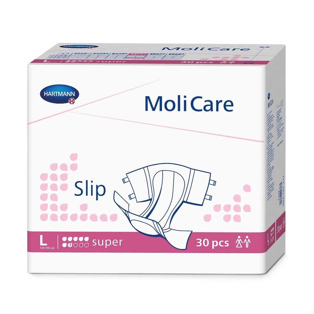 Inkontinenzslip-Box MoliCare Slip super, 30 Stück, L