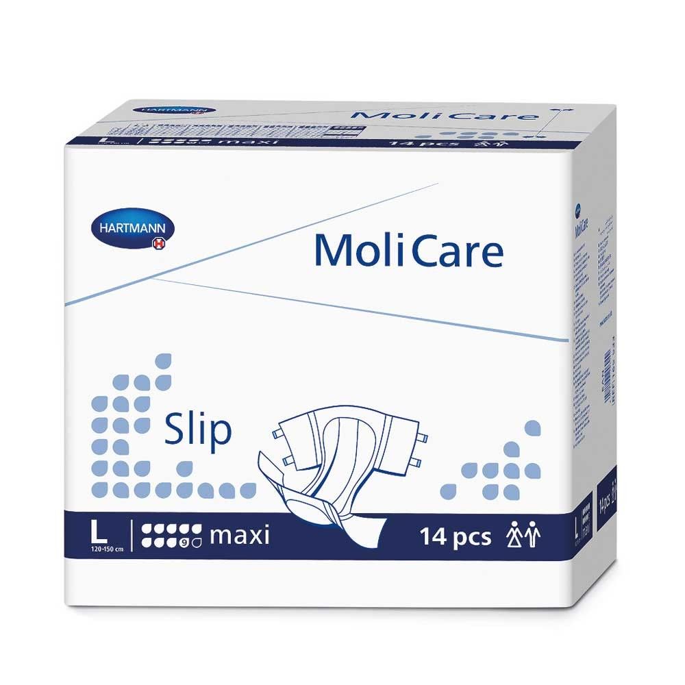 Hartmann MoliCare Slip maxi Inkontinenzslip-Packung, Größe L, 14 Stk.