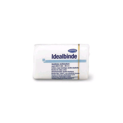 Verpackung der elastischen Bandage, weiß, 10 Stück, textilelastisch, 5 m, ohne Klammern