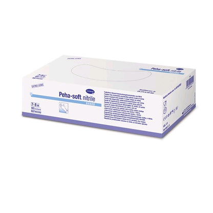 Nitril-Einmalhandschuhe blau, puderfrei, in Umverpackung