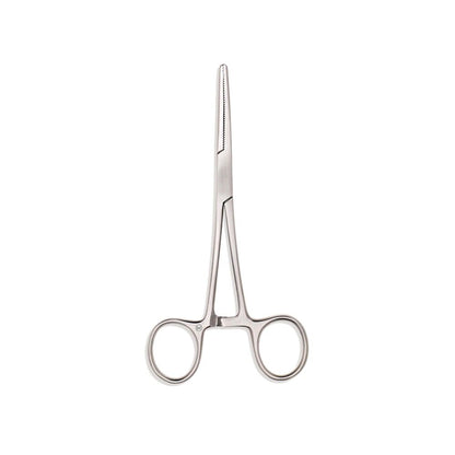 Peanklemme, anatomisch gerade, Edelstahl-Hebelklemme mit zwei Fingergriffen