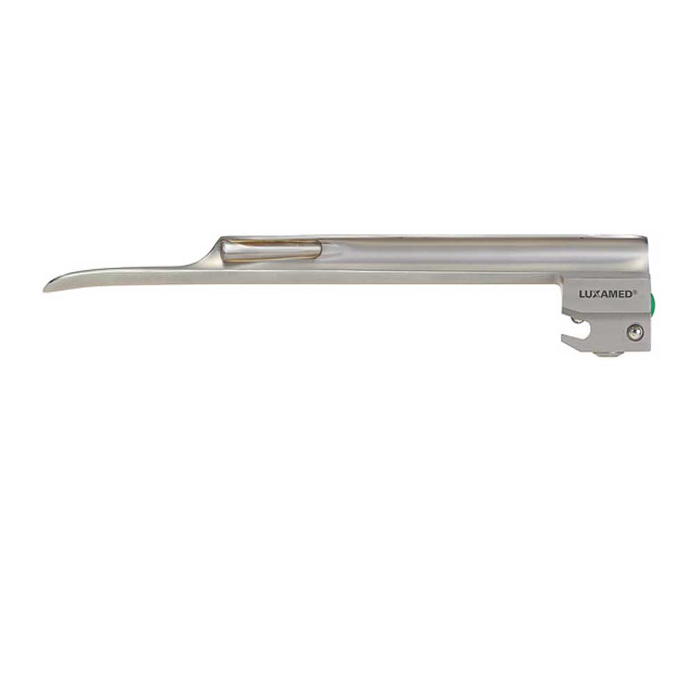 Luxamed F.O. Miller Spatel mit integriertem Lichtleiter, schmale, flache Spitze