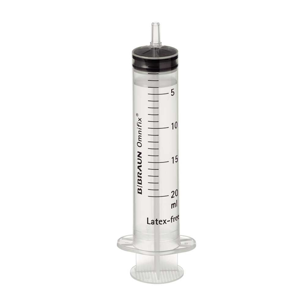 Einmalspritze Omnifix® Solo Luer, Skala bis 20 ml, Latex-frei, 3-teilig