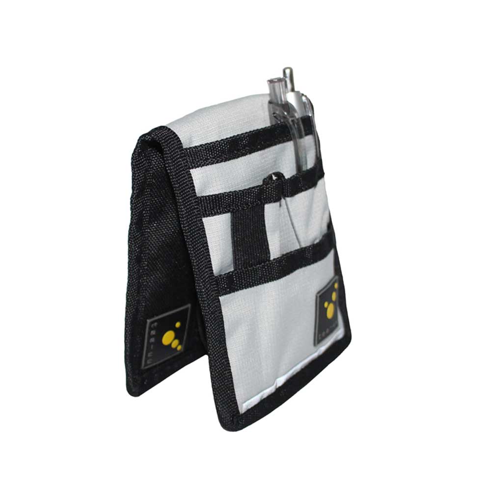 Organizer für Brusttasche, schwarz-weiß, mit Stifthalter und Taschen