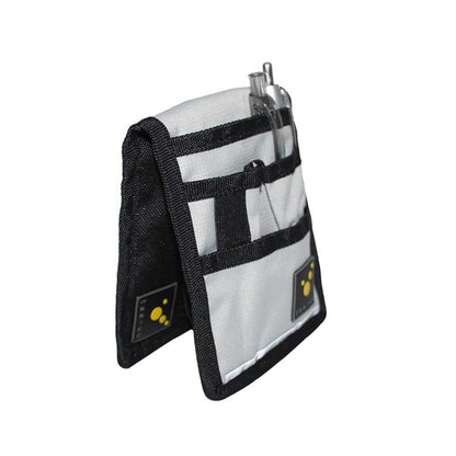 Organizer für Brusttasche, schwarz-weiß, mit Stifthalter und Taschen