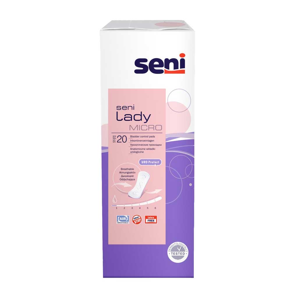 Seni Lady Inkontinenzeinlagen MICRO, pink-lila Packung
