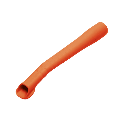 Absaugkanüle für Kinder, orangefarbene Einwegkanüle mit Öffnung (ca. 147 mm)