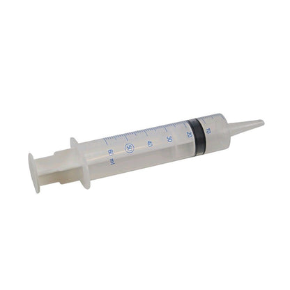 Sterile Wund-/Blasenspritze mit transparenter Skala bis 60 ml, schräger Ansatz