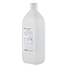 Hand- und Flächendesinfektion in weißer 1-l Flasche mit Vorderetikett