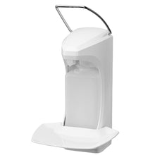 Desinfektionsmittelspender mit Armhebel und Auffangschale, 500 ml, Eurofl.