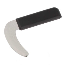 Behrend Wiegemesser Select mit gebogenem Edelstahlblatt und schwarzem ergonomischem Kunststoffgriff