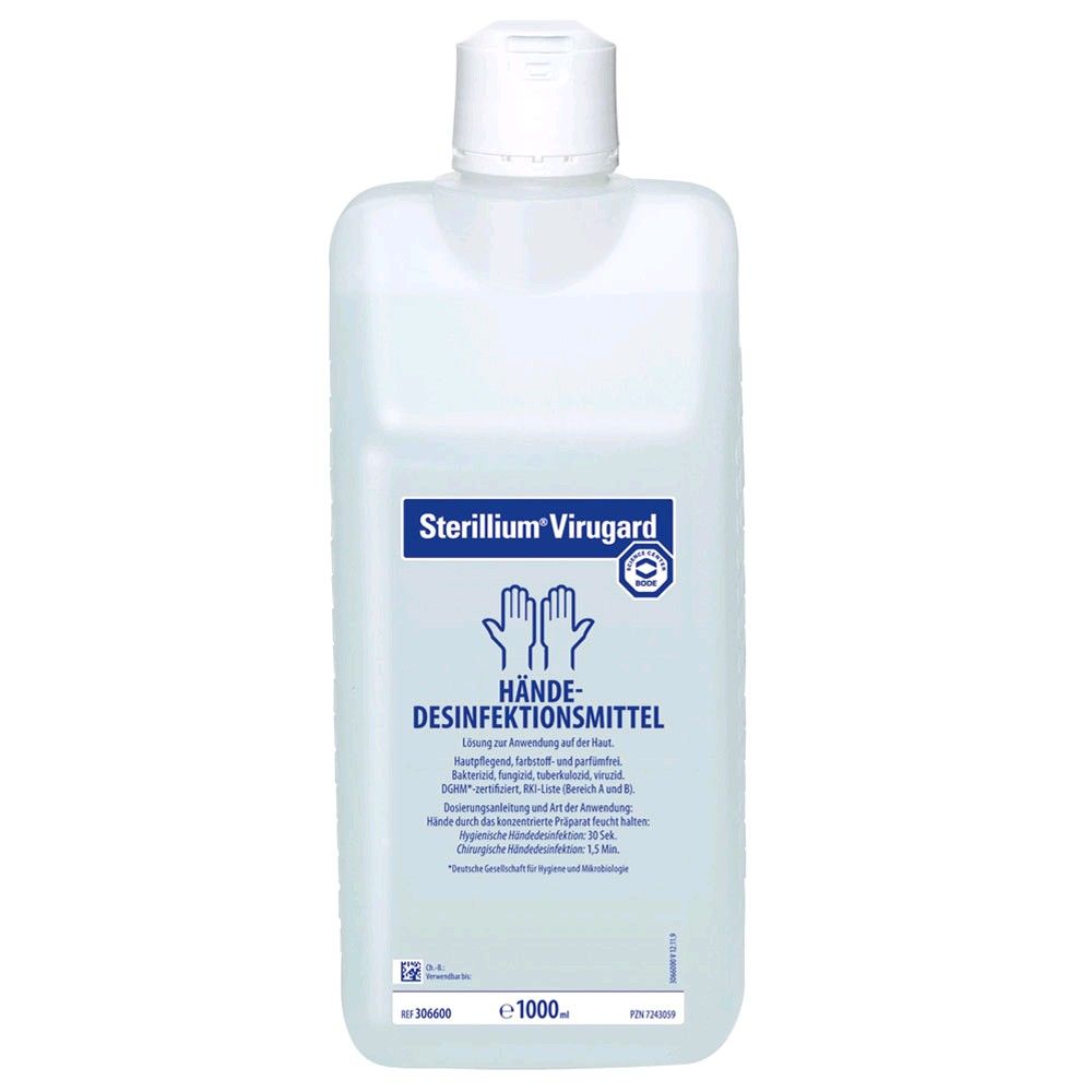 Handdesinfektionsmittel Sterillium Virugard 1.000 ml, Vorderseite