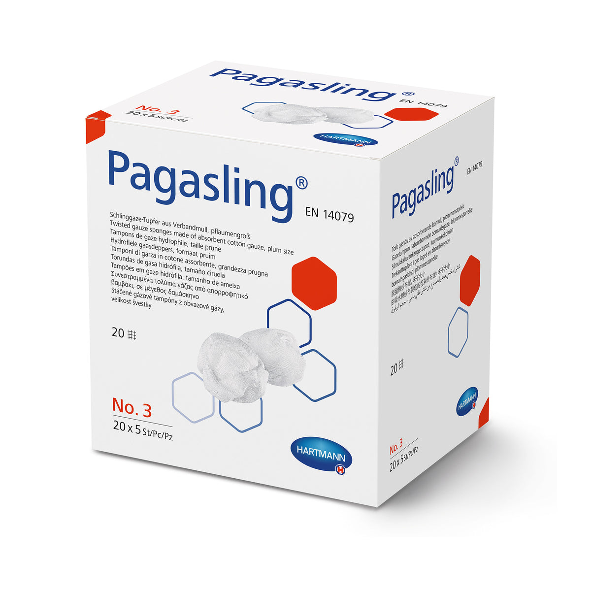 Sterile Pagasling® Pflaster, Größe 3, Packung