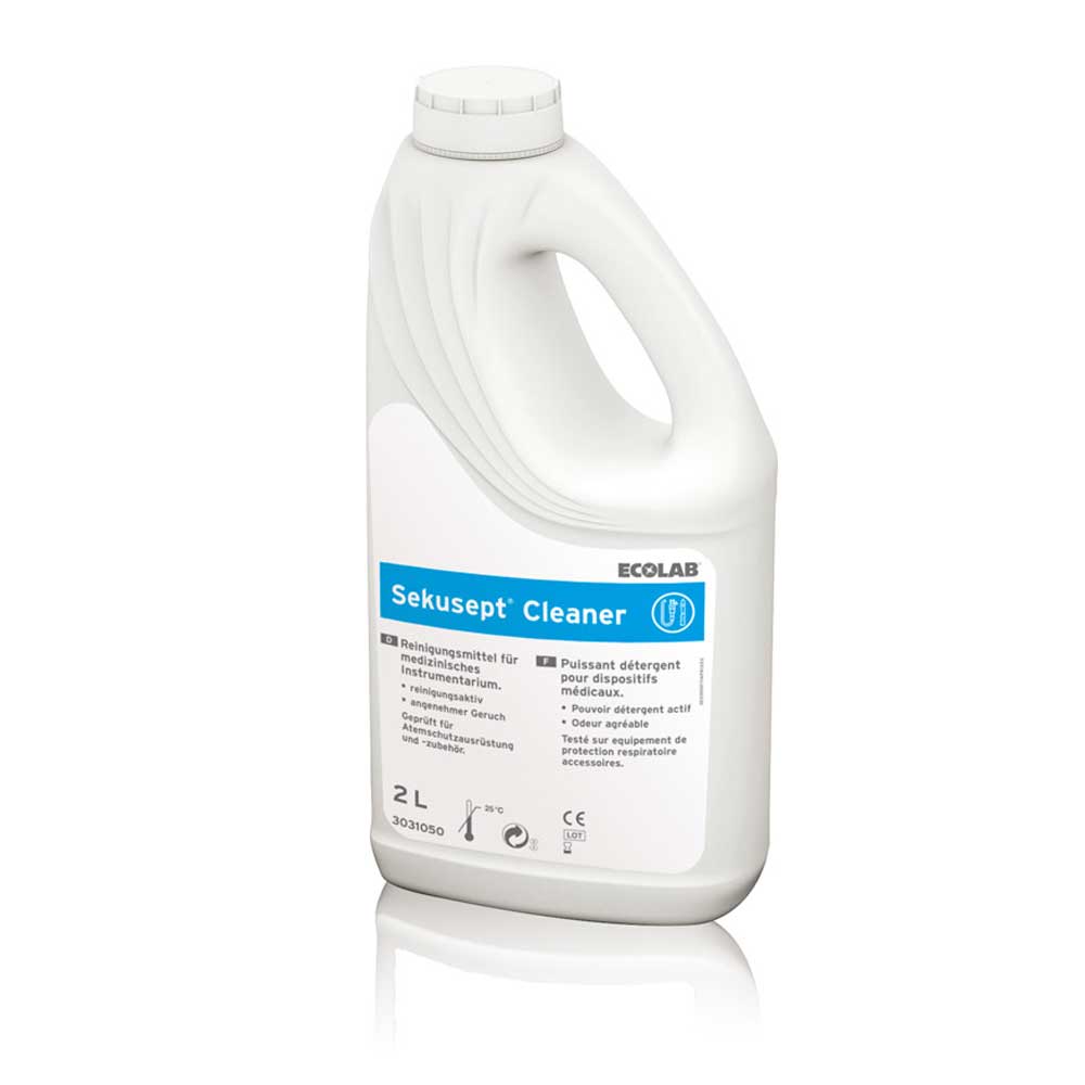 Sekusept Cleaner Instrumentenreiniger, 2‑L-Flasche von Ecolab, weiß