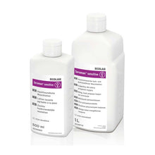 Waschlotion Ecolab Seraman sensitive: 1.000-ml- und 500-ml-Flaschen