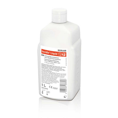 Incidin Liquid Flächendesinfektion von Ecolab, 1-L-Kanister