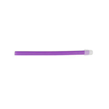 Euronda Monoart Speichelsauger mit loser Kappe, violetter Stiel