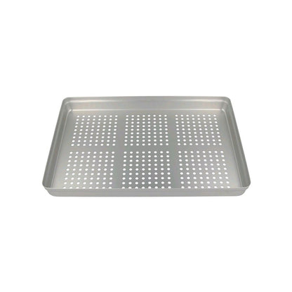Aluminium-Deckel für Normtray von Euronda, gelocht mit Punktmuster