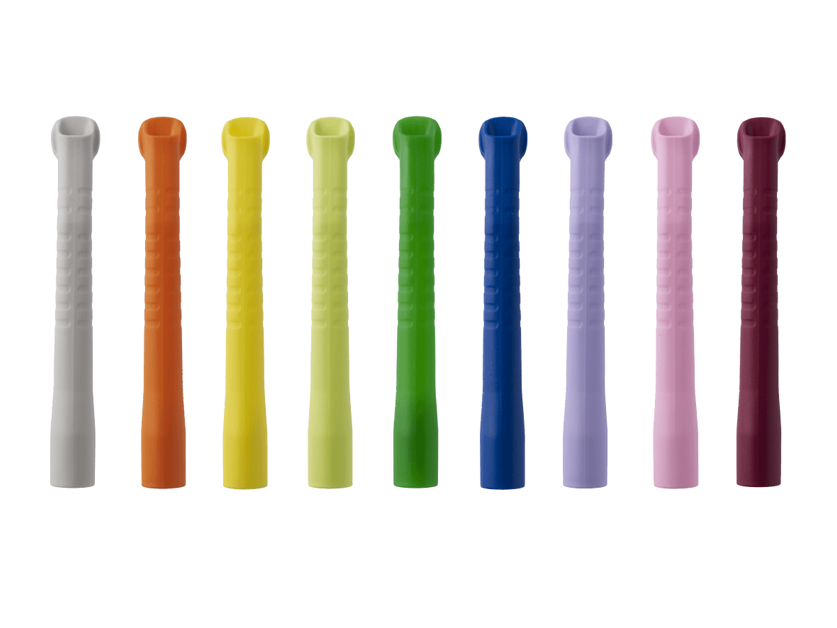 Euronda Monoart Absaugkanülen für Kinder, 10er-Set, mehrere Farbstifte