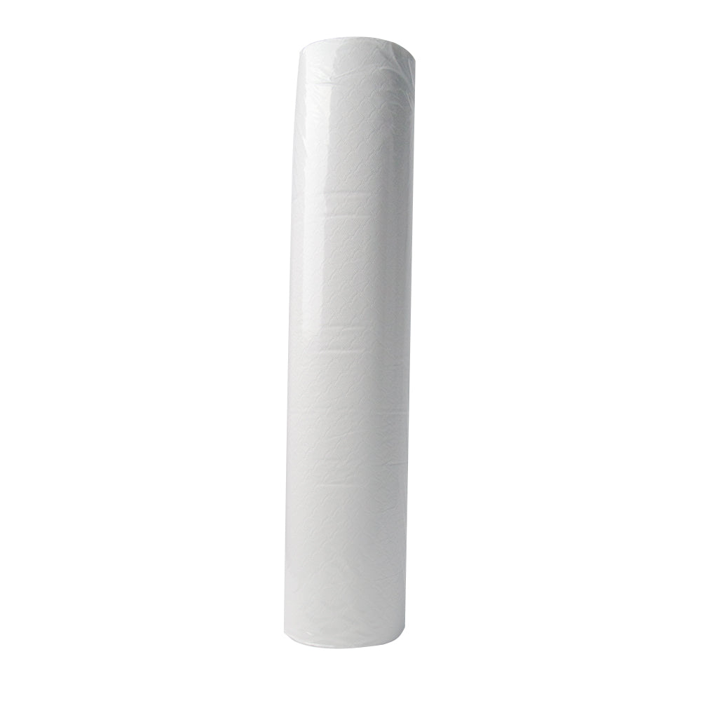 MC24® Ärztekrepp-Rolle, perforiert, zweilagig, weiß, gerollte Struktur
