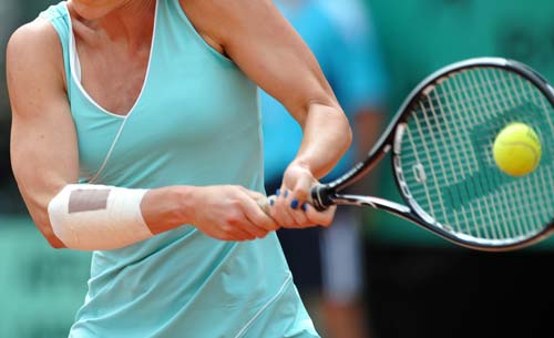 Fascia per il braccio per il gomito del tennista
