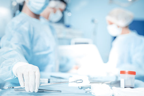 Strumenti medici in sala operatoria
