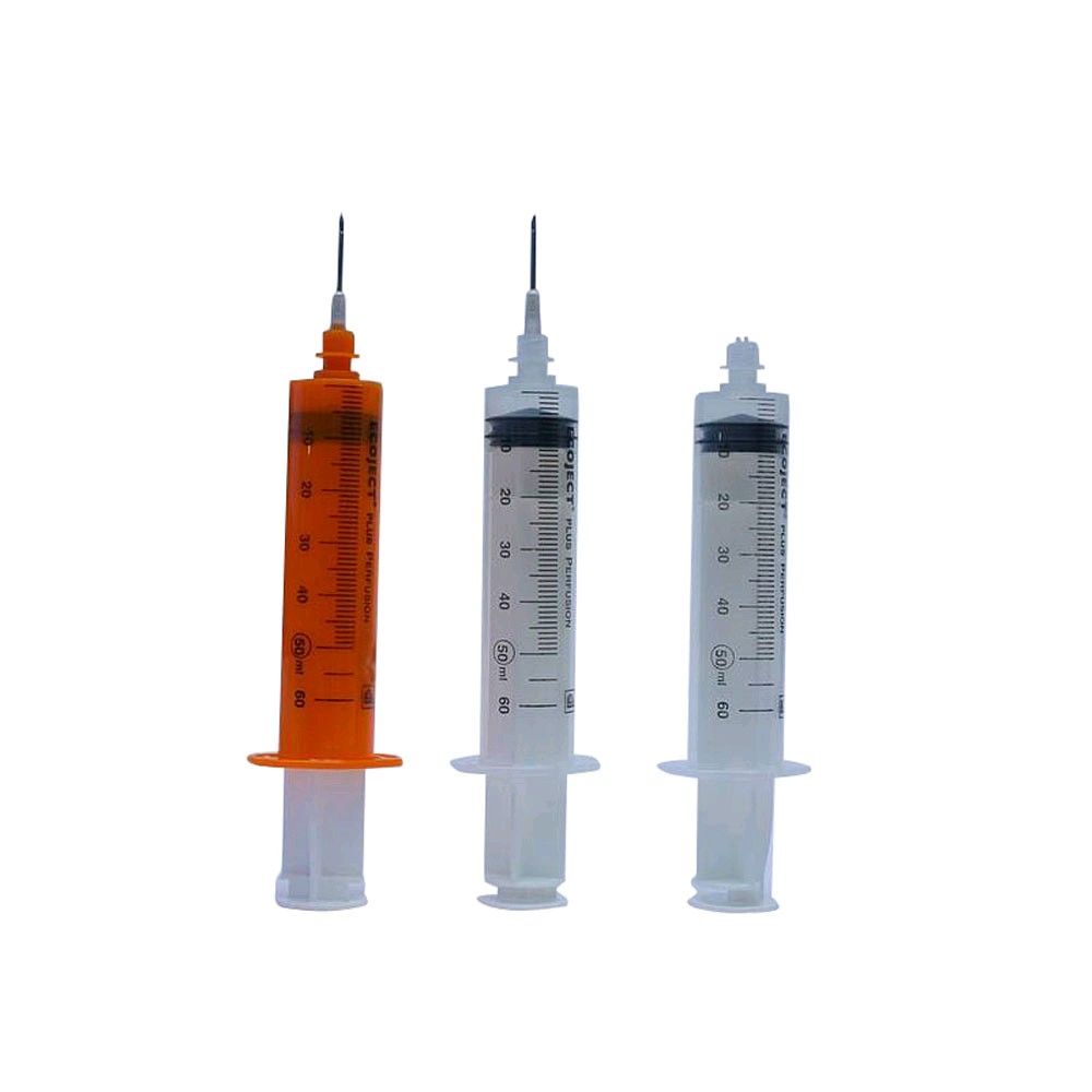 Siringa monouso a 3 componenti Ecoject plus Perfusion di Dispomed