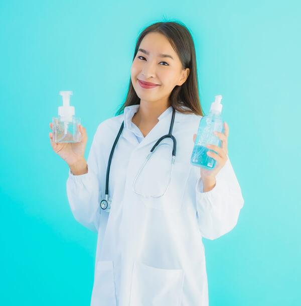 Offriamo disinfettanti altamente efficaci di qualità medicale