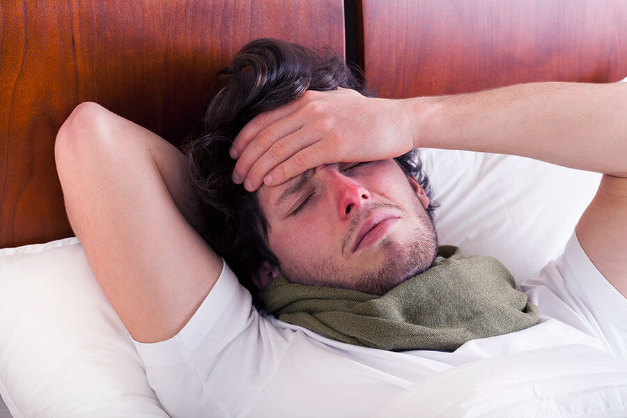 La febbre può debilitare a lungo